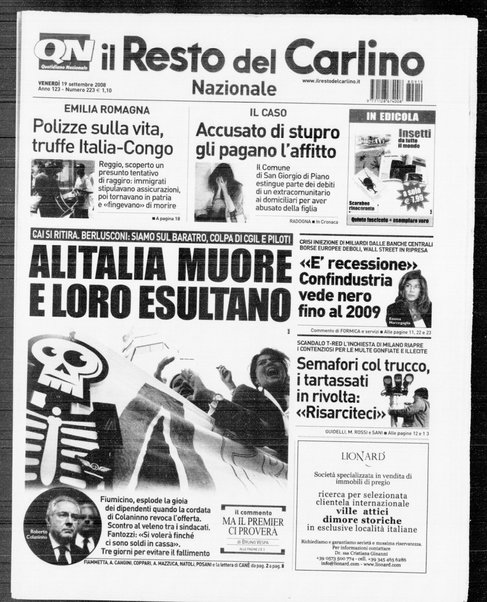 Il Resto del Carlino : giornale dell'Emilia